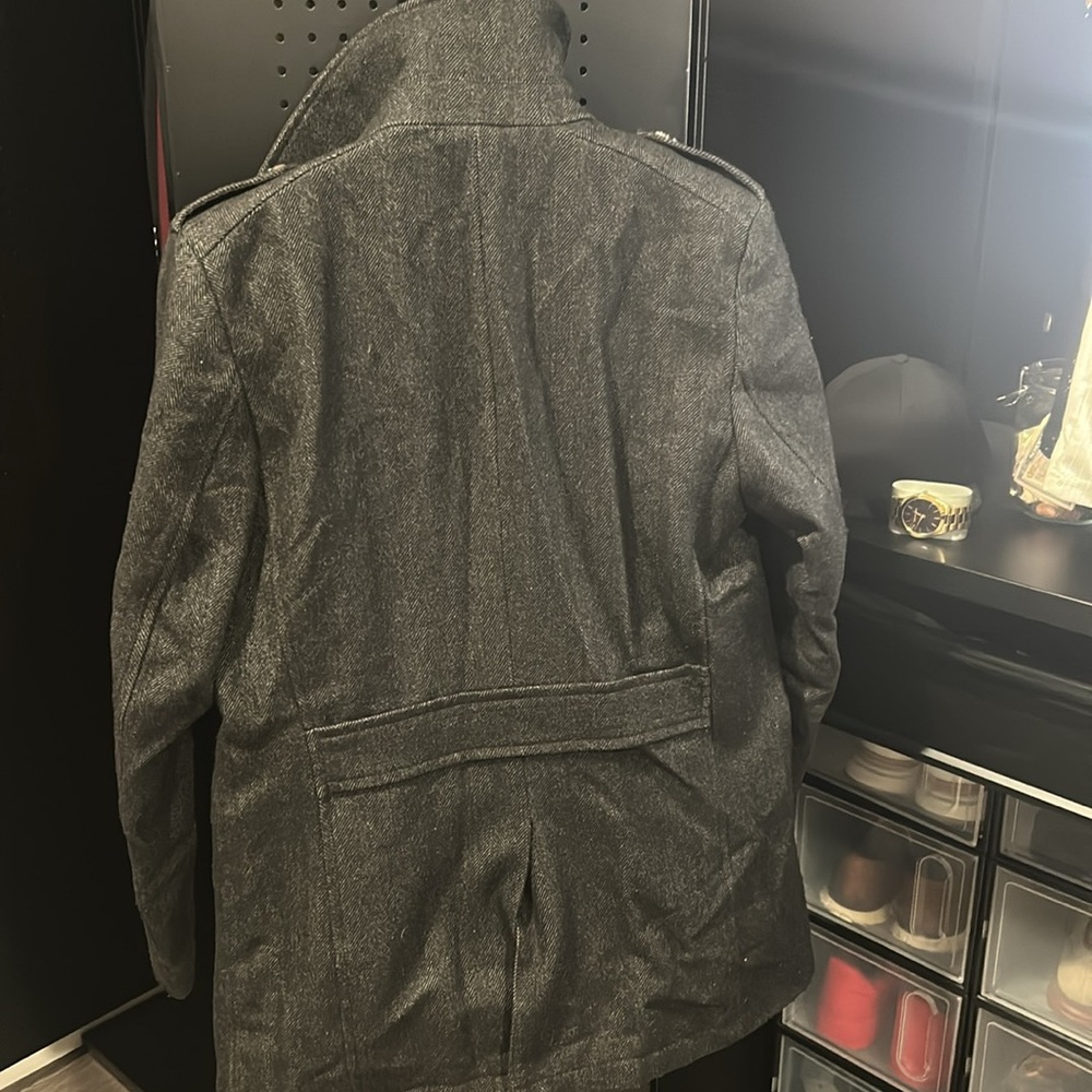 Men’s 7 Diamonds Coat Peacoat Jacket (EUC) - Picture 4 of 8